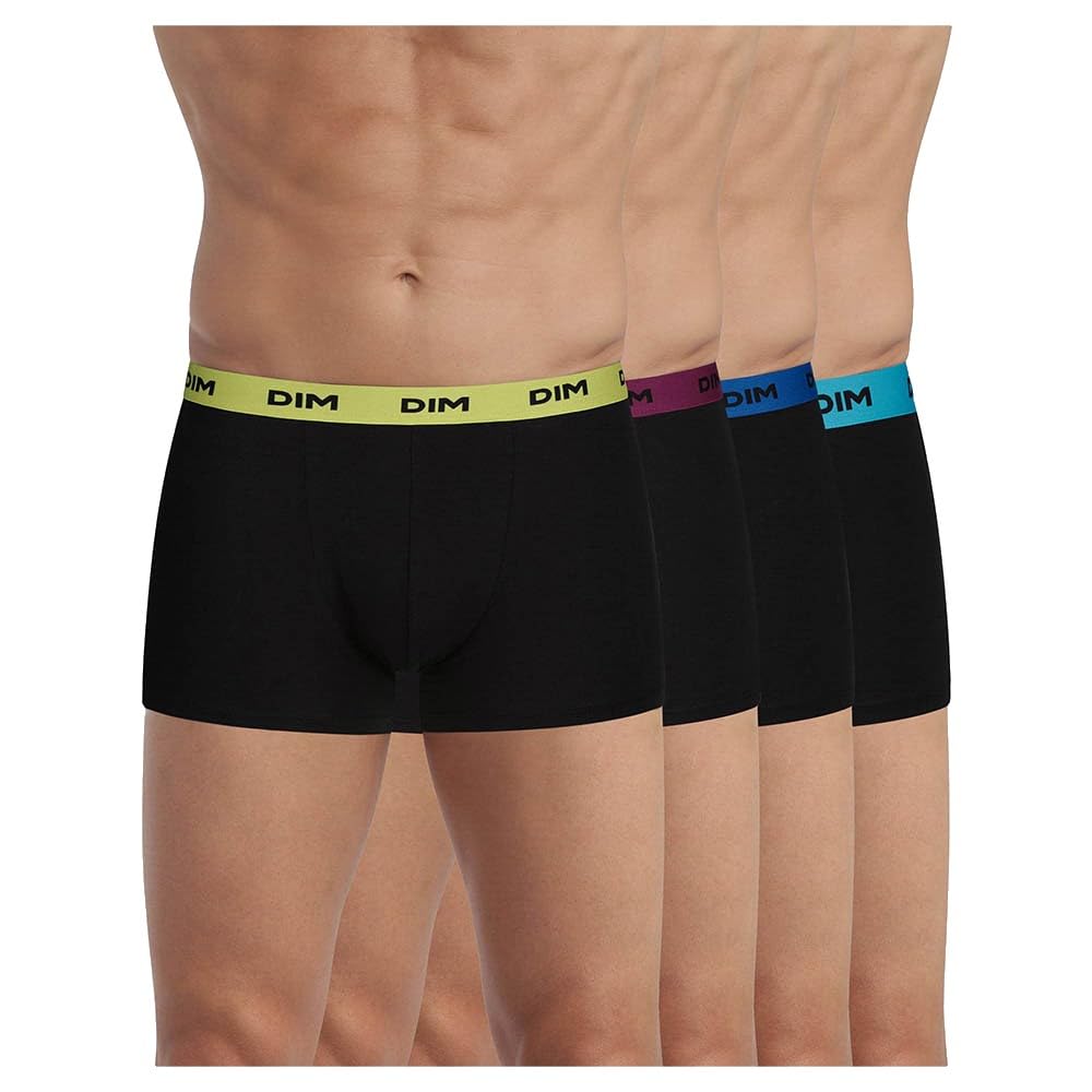 DIM Boxer Mix and Colors in Cotone Elasticizzato Uomo x4