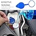 Car Windshield Washer Fluid Cap Replacement OEM KT1Z17632A/CP9Z-17A605-A,Windshield Washer Reservoir Cap Compatible with Ford 2012-2018 Focus,Professional Windshields Wiper Fluid Caps