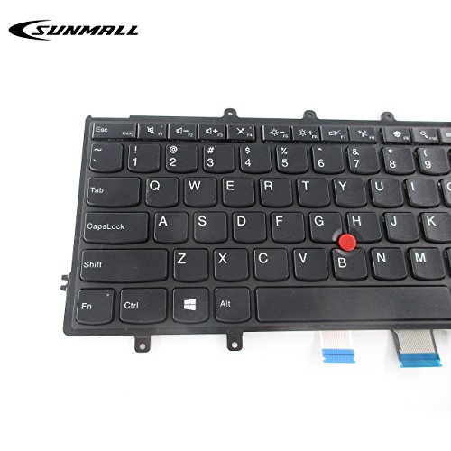 Sunmall Keyboard Replacement Compatible With Lenovo Thinkpad X230S X240 X240S X240I X250 X260 X270 Series Laptop Black Us Layout #TOP2
