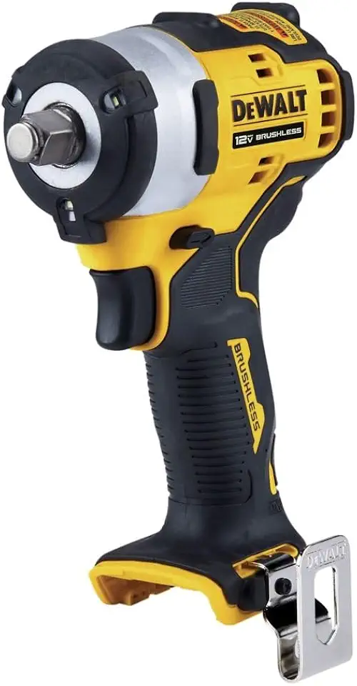 DEWALT Chave de impacto sem fio DCF901B XTREME 12V MAX* sem escova de 1,27 cm (somente ferramenta)
