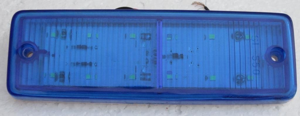 rettangolare LED laterale lampada luce camion trattori rimorchi 24 V