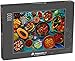 Produktbild Puzzle 1000 Teile Mexikanisches Essen Mischung bunter Hintergrund Mexiko - Klassische Puzzle, 1000 / 200 / 2000 Teile, edle Motiv-Schachtel, Fotopuzzle-Kollektion 'Essen'