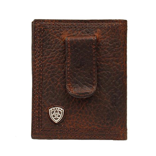 Ariat Men's Money Clid Bifold Wallet Brown Size One Size #TOP1