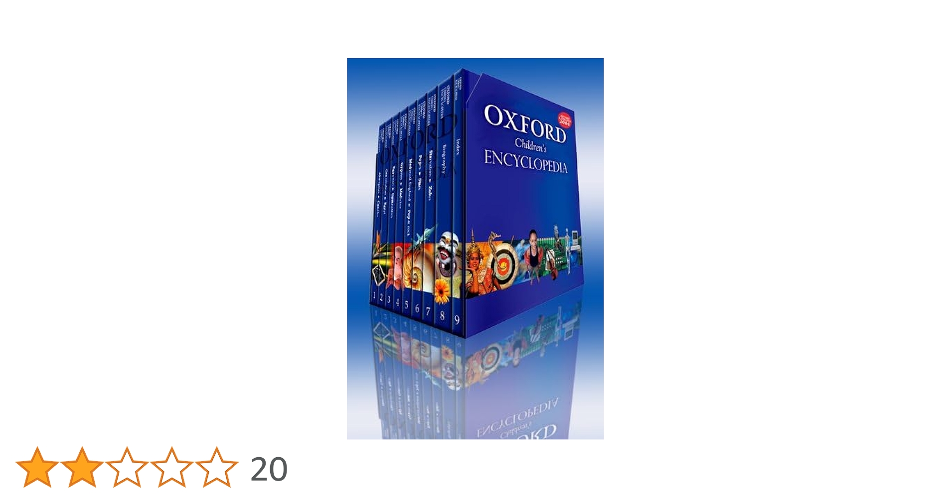 Oxford Children's Encyclopedia (Set of 9) (Oxford First Book