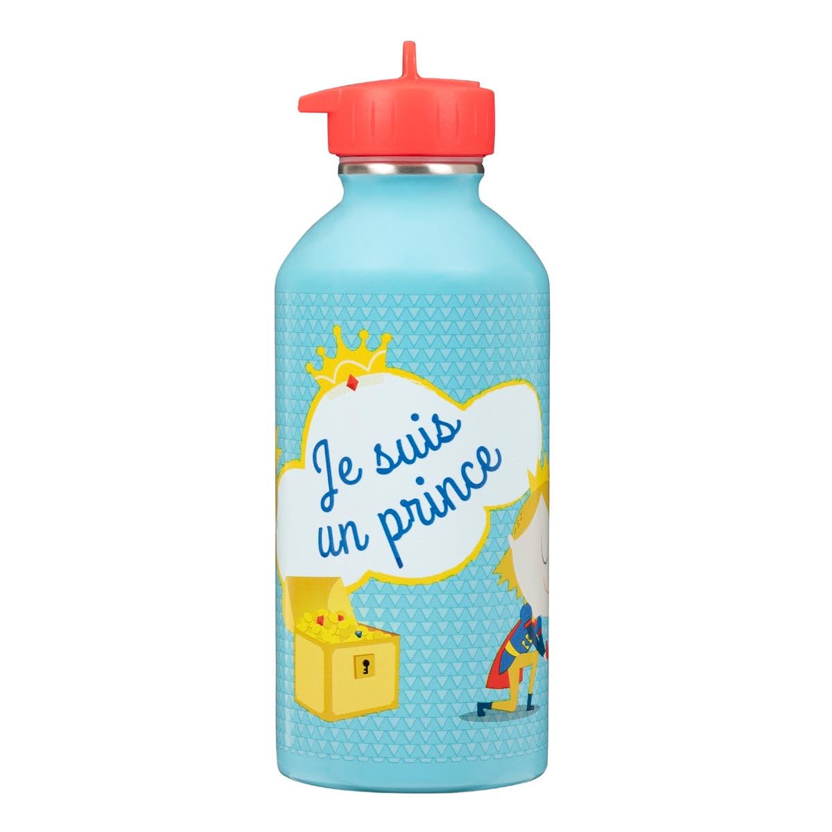 Borraccia Per Bambini In Acciaio Inox - Capacità 300ml, Design Unicorno, Draeger Paris