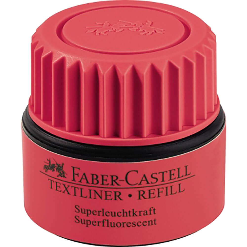 Faber-Castell Fosforlu Mürekkebi Kırmızı