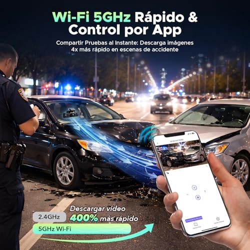 Evite disputas con la dash cam inteligente LAMTTO y sensor G 4