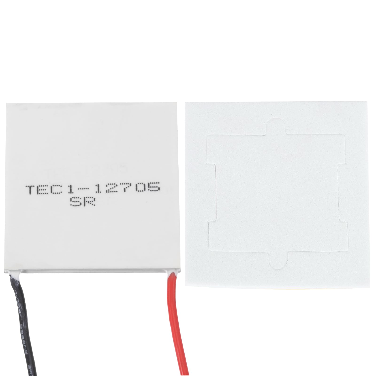 QUARKZMAN Tablettes de Réfrigération à Semi-Conducteurs TEC1-12705 15,8V 5A 43W Plaque de affaiblissement de Module de affaiblissement de Refroidisseur Thermoélectrique 40x40mm