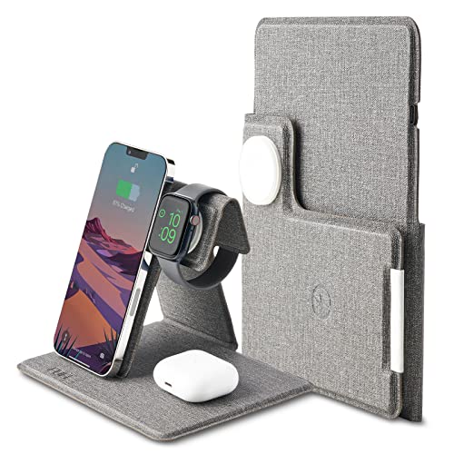 FUEL Foldable 3 in 1 Fast Wireless Charging Station for Multiple Devices - Portable iPhone - image 7