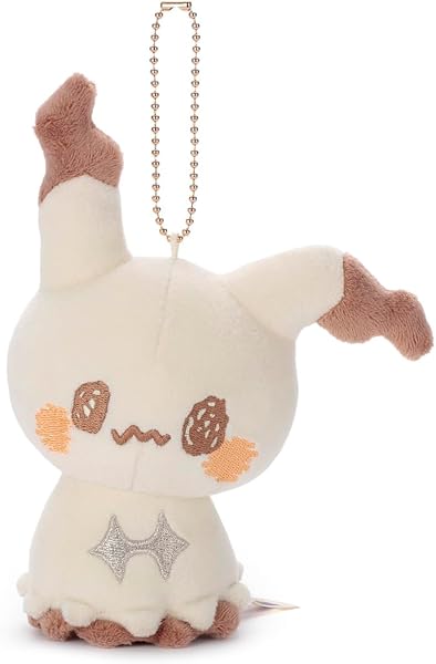 タカラトミーアーツ(TAKARATOMY A.R.T.S) ポケットモンスター ポケピース ファニーフェイス ボールチェーンマスコット ミミッキュ 高さ 約17cm - 1