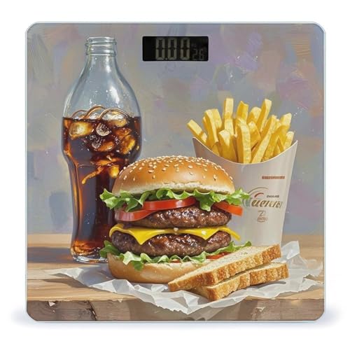 Báscula Digital para Peso Corporal de Vidrio Templado miniatura 1