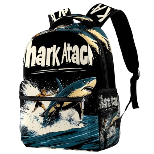 Sac à dos de voyage avec porte-bouteille Campus ergonomique multicolore pour enfant