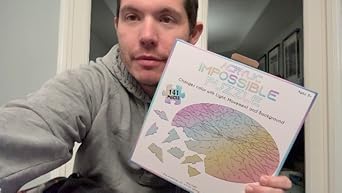 Hanmadh クリアインポッシブルラウンドジグソーパズル Amazon.com: Hanmadh Clear Impossible Round Jigsaw Puzzle