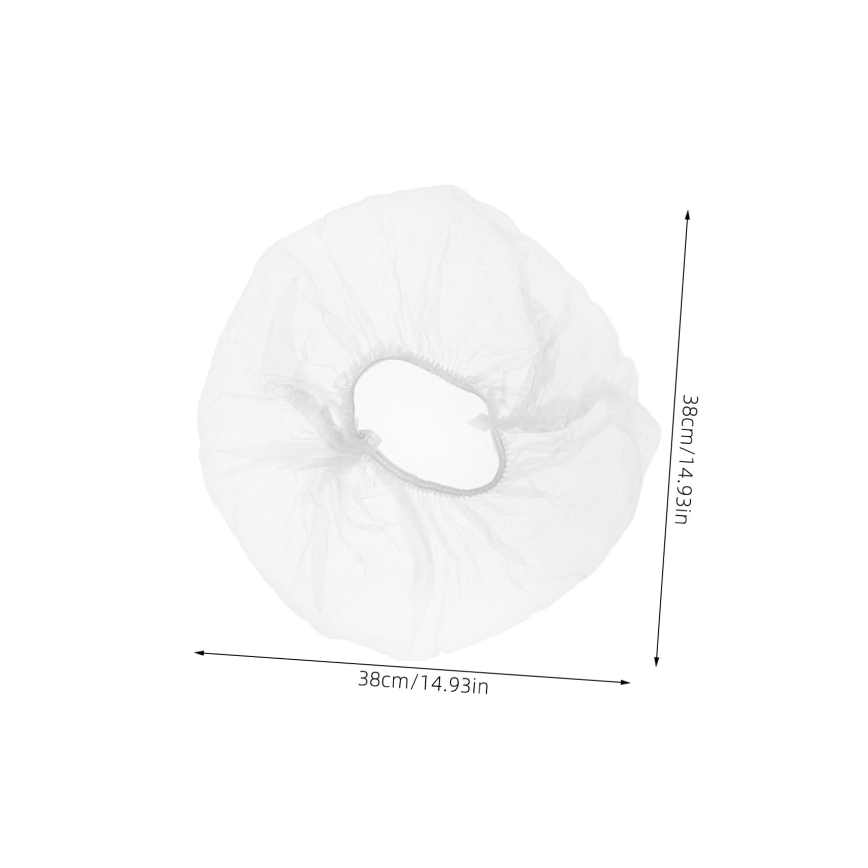 OFFSCH 100pcs Reusable Elastic Food Bowl Covers Transparent Stretchable Plastic Wrap for Sourdough Baking Bread Storage and Kitchen Essentials Fresh Keeping Bags