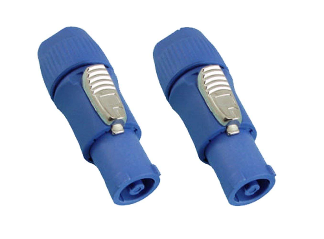 2 ProCraft PC-TSC039 AC Cable End Blue Power in Plug/Mates W/Neutrik Powercon