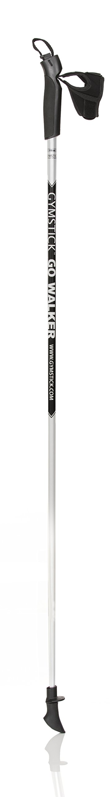 Gym Stick Fitness Go Walker, Unisex, Bianco/Nero, Taglia Unica