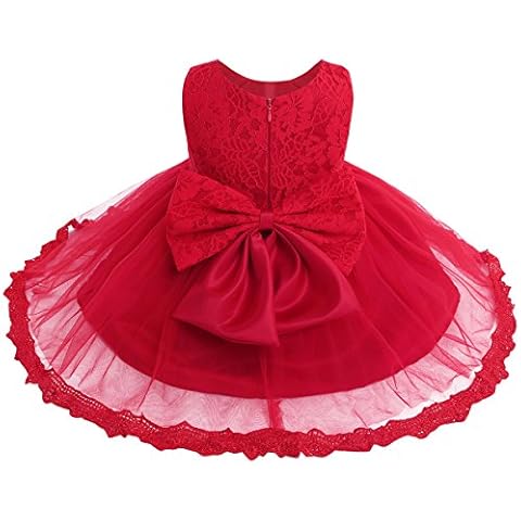 iEFiEL Baby Girls Lace Bowknot Dress Cover