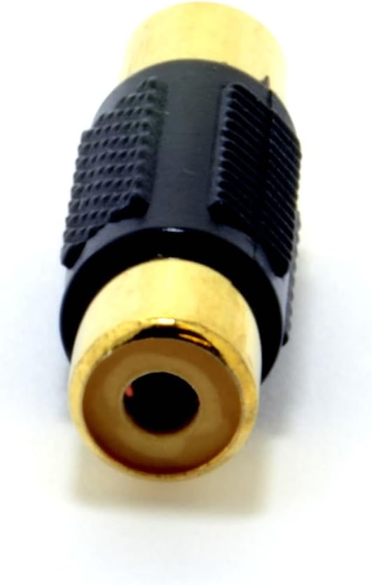 kenable Phono RCA Coupler Socket to Socket Adapter Audio/Video