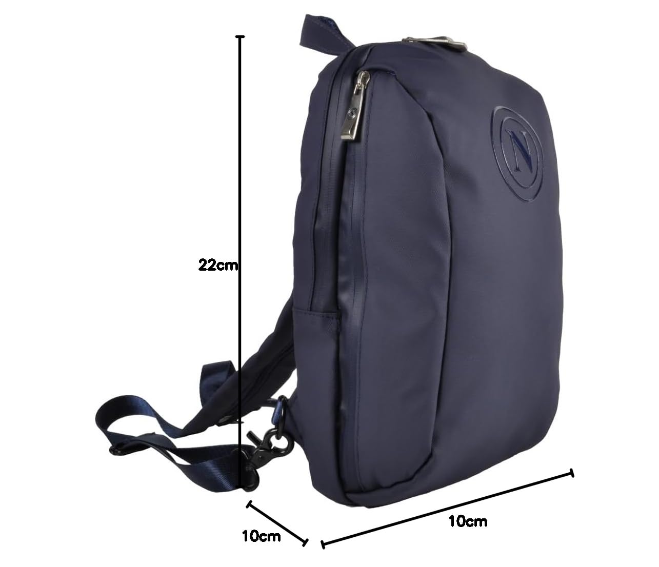 123459, torba unisex dla dorosłych, Niebieska