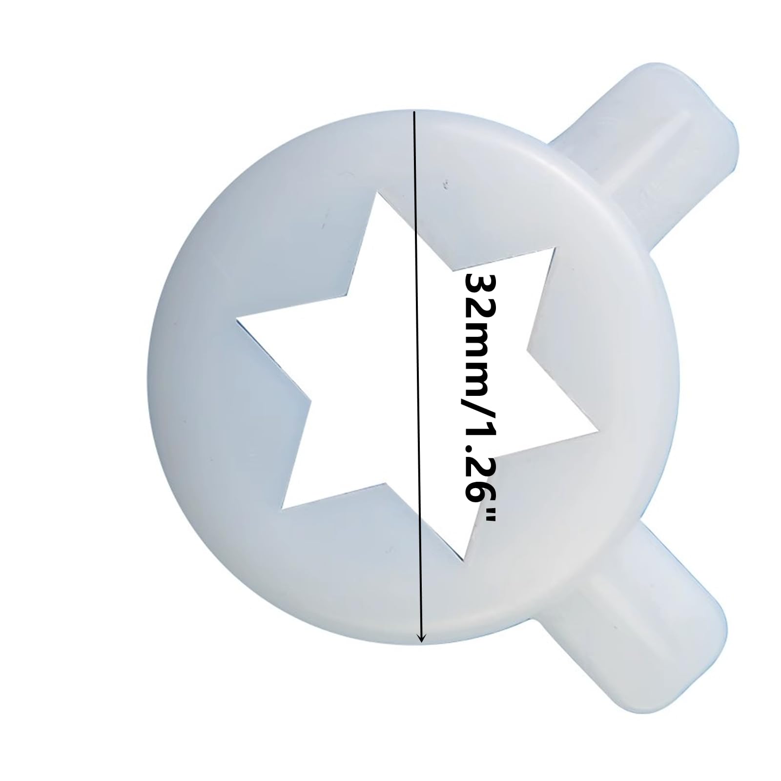 Ice Cream Machine Caps - Hexagram, Snowflakes & Sandwiches -2