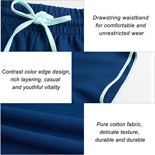 3pcs Dolphin Shorts Gym Athletic Workout Running Casual Sport Pants with Drawstring & Pocket4