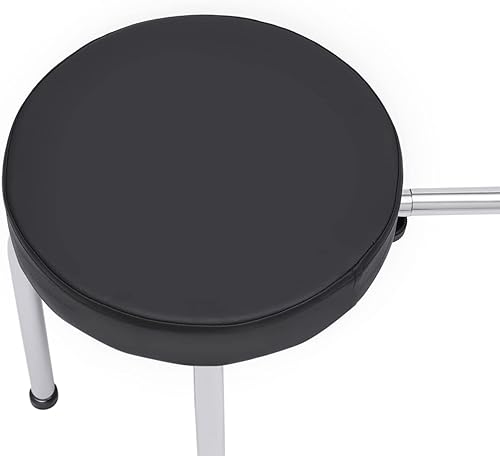 Miniatura 5 de YIYIBYUS Silla de pedicura para tecnología de uñas, herramientas de pedicura portátiles para pies, altura ajustable y resistente, estación de uñas