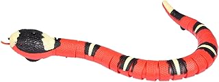 Smart Sensing Snake Toy, Electric Snake Toy, USB Rechargeable Snake Cat Toy, Induction Snake Toy With Retractable Tongue & Swinging Tail Cat Toys Smart Sensing Snake For Kids, Pets, Prank Toys
