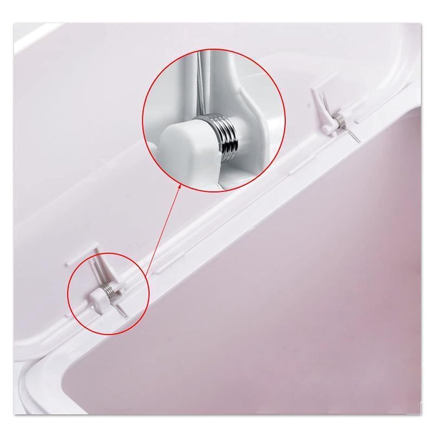 4 Pcs Stainless Steel V Shaped Torsion Spring, 0.7/0.8/0.9/1.0mm Wire, 135-180 Deg Adjustable, Zinc Plated, Long Life(0.7x8x25mm)