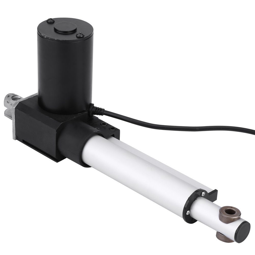 12V Actuador lineal Dominio pesado DC 6000N/4000N 150 mm Motor de accidente cerebrovascular de 6 pulgadas, de elevación industrial eléctrica, varillas de empuje de