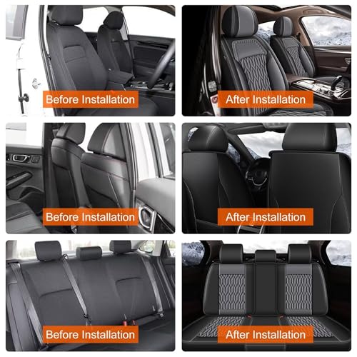 Housses de siège auto imperméables et robustes pour Subaru Outback