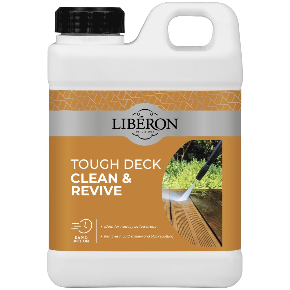 Libéron Black Liberon 2L Tough Deck Clean & Revive Heavy Duty Decking Cleaner
