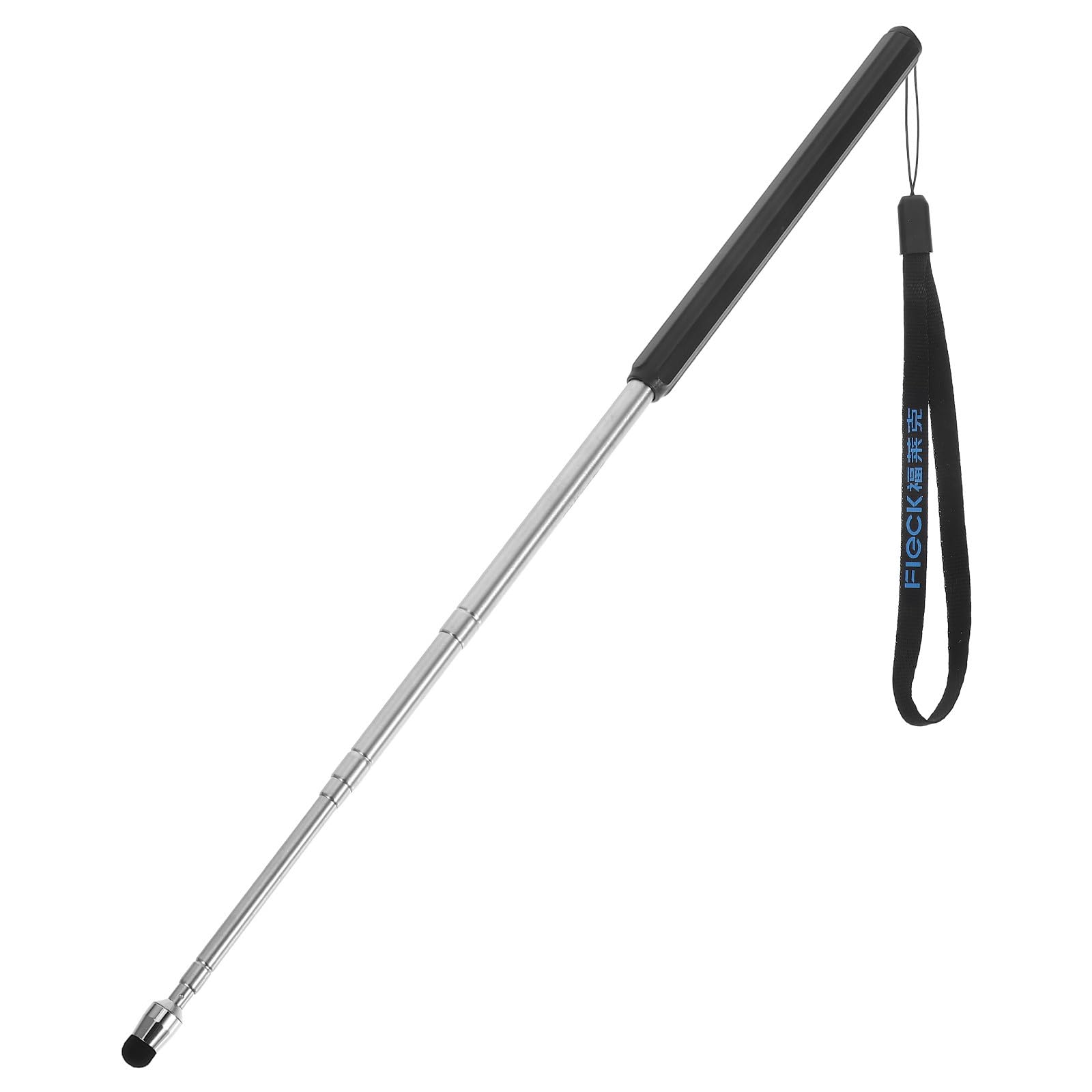 Alipis Extendable Teacher Stick Teaching Adjustable Length Supports Touch Operations Abs Stainless Steel Office for Smartphones Large Screens