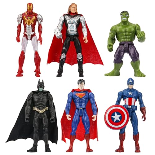 SKEIDO Cake Cake Decoration 6 pcs Figurine Play Set Toppers Mini ...