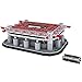 Bricolage Terrain de Football modèle, 3D AC Milan San Siro Stadium Jigsaw, Sport Stade Puzzle Craft Art Show, 34,5 * 26 * 10,6 cm
