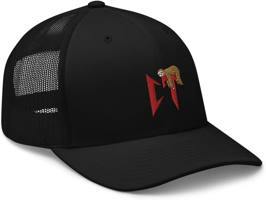Corridos Tumbados CT Perezoso Trucker Hat Curved Bill Mid Crown Adjustable Corridos Belicos Cap
