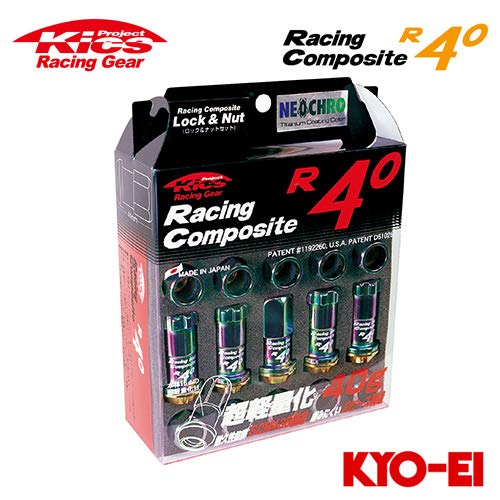 ちぬページ 協永産業 Kics レーシングコンポジットR40 ナットセット M12×P1.25