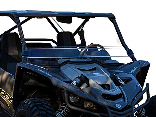 SuperATV Scratch Resistant Half Windshield for 2019+ Yamaha