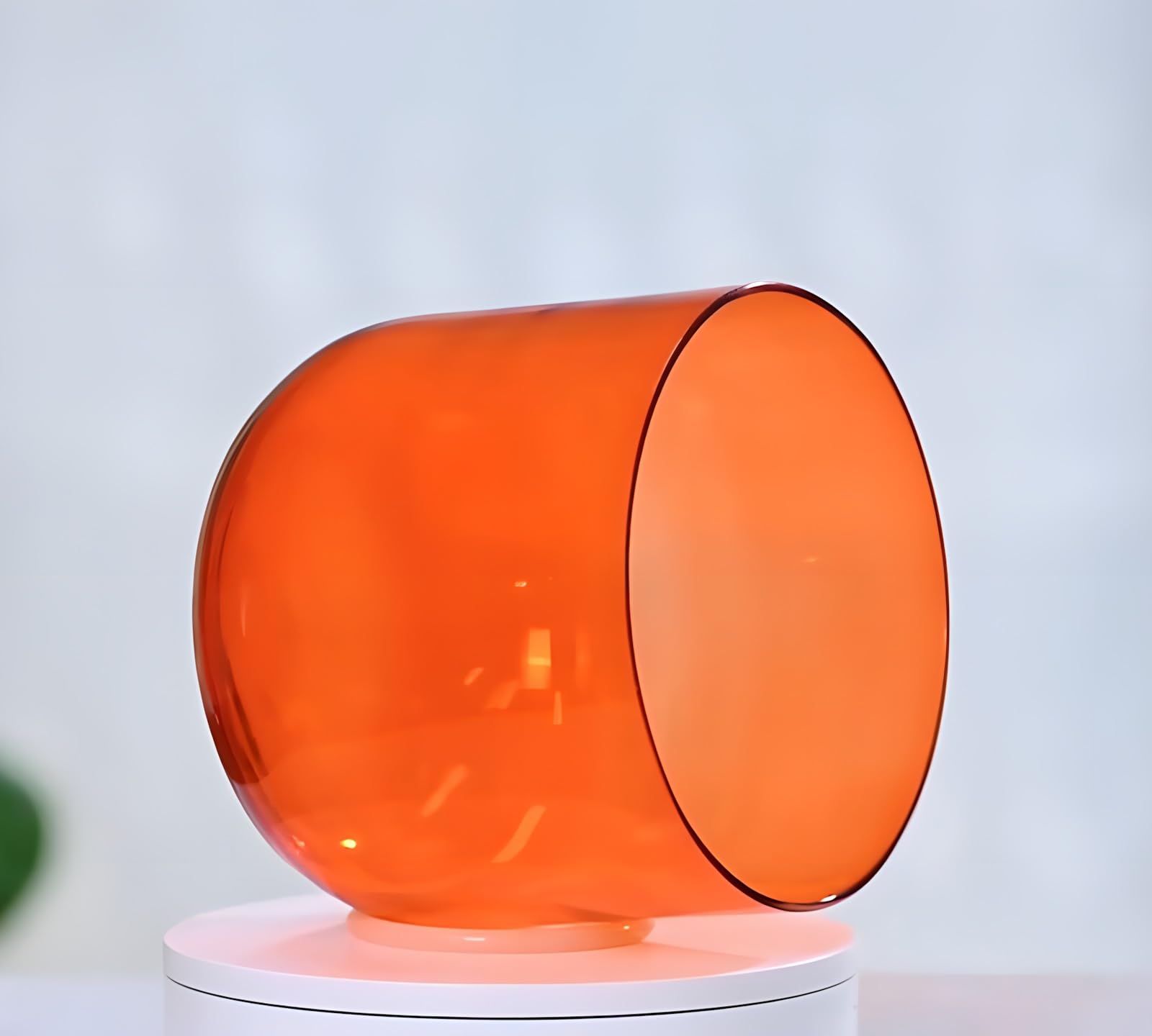 Alchemy Klangschale Aus Klarem Quarz, Natürliche Kosmische Lichtklangschale Für Klangheilung Und Meditation, Gebet, Stressabbau, D-Ton – 6 Zoll, 440 Hz + Tasche