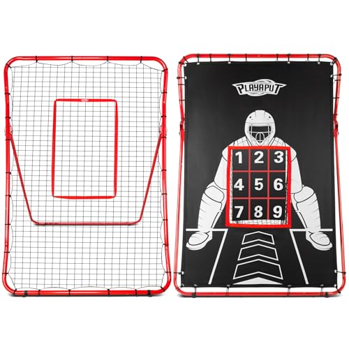PLAYAPUT 2 in 1 Baseball Rebounder
