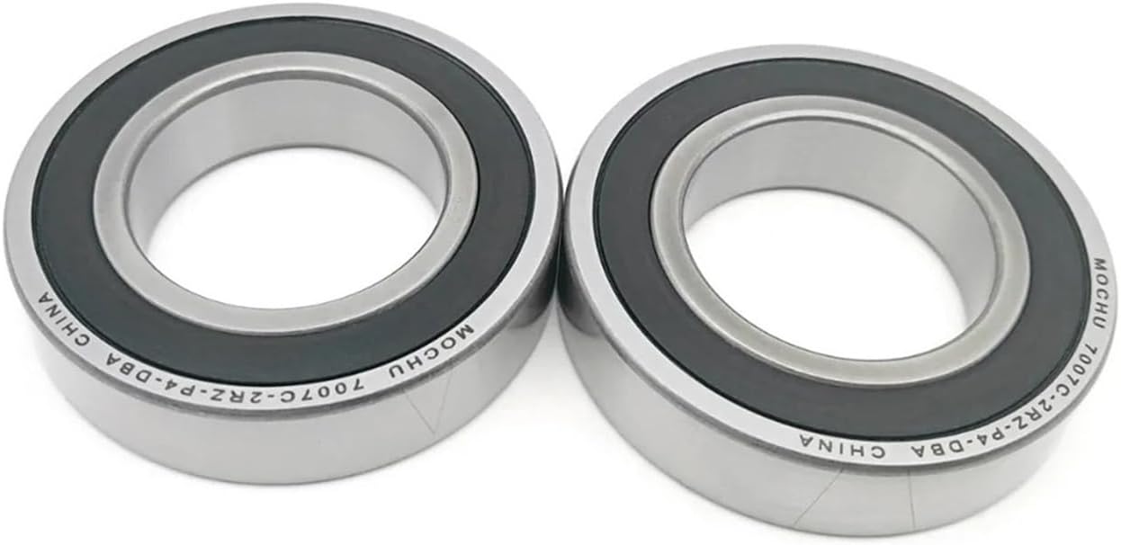1 Pair 7007 7007C 2RZ P4 DB 35x62x14 35x62x28 Contact Bearings Speed Spindle Bearings