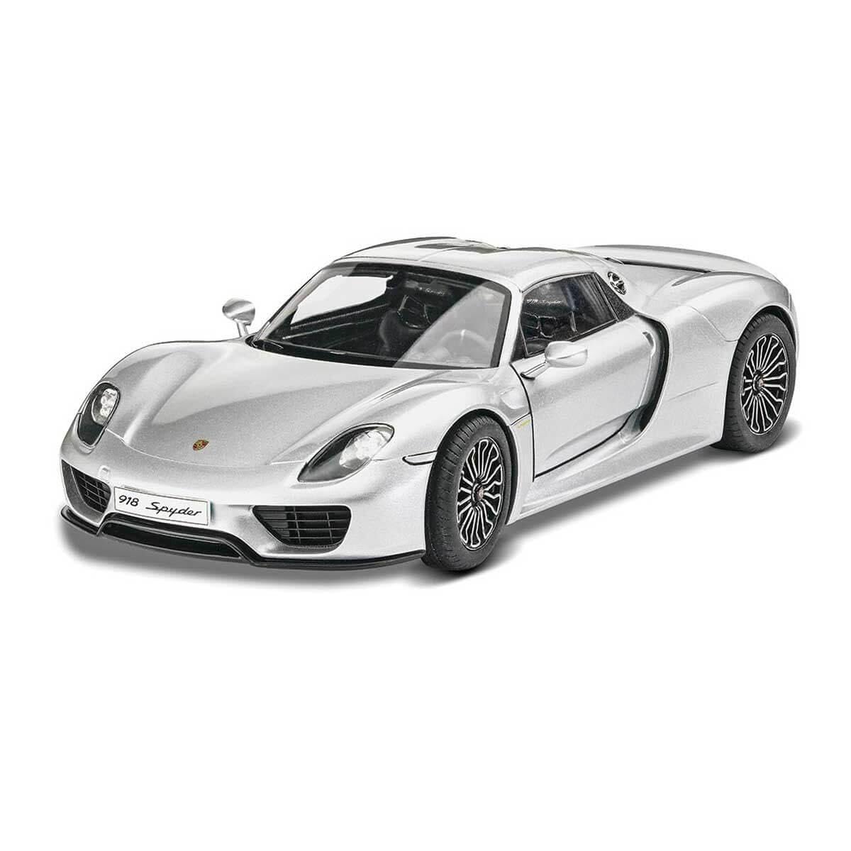 Maquette Porsche 918 Spyder Revell - 1/24 - 129 Pièces - Longueur 19.4cm - Modèle à Monter