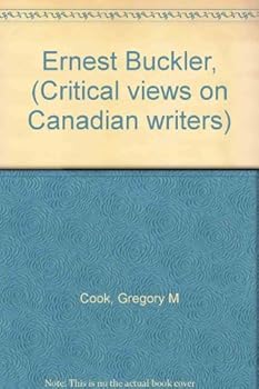 Paperback Ernest Buckler, (Critical views on Canadian writers) Book