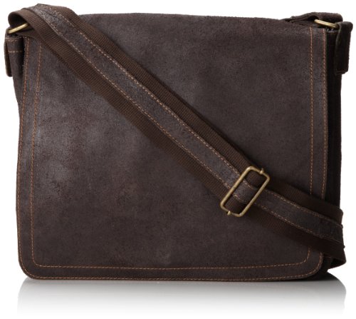 David King & Co. North South Laptop Messenger, Cafe, One Size