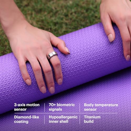 Image of Noise LUNA Ring (Buy Sizing Kit First) - Most Accurate Smart Ring, Track Sleep, Activity, Readiness, Stress, Menstrual Health And More - Upto 6 Days Battery - Size 6 - Rose Gold