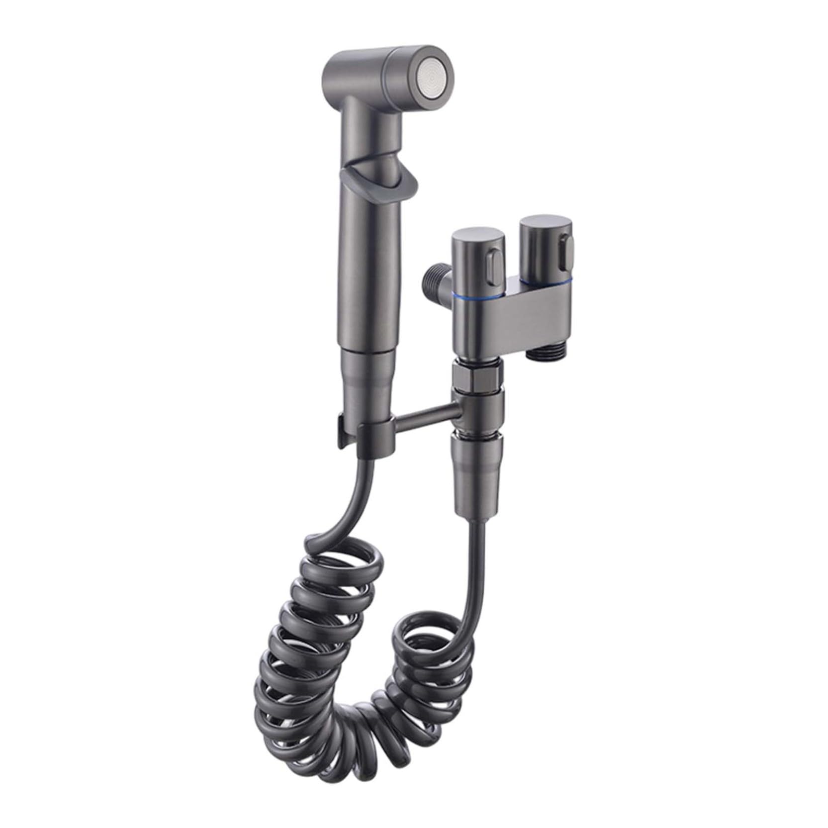 Robinet de toilette 1 entrée 2 sorties pour brancher bidet et machine sans fuite