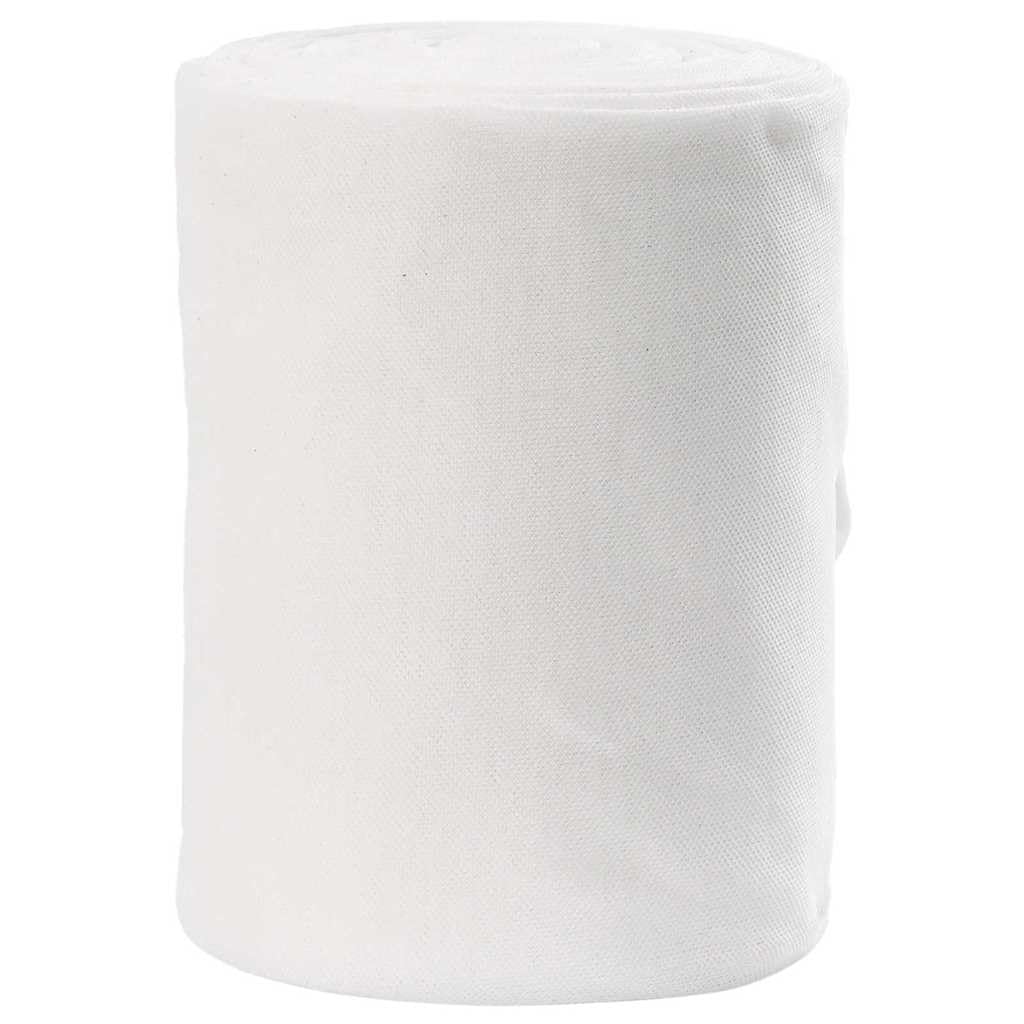 Tubo de drenaje de tela blanca 16 x 5000 cm, accesorio sanitario ligero para exteriores con fácil instalación y material duradero para baño, cocina, ducha, inodoro y lavabo
