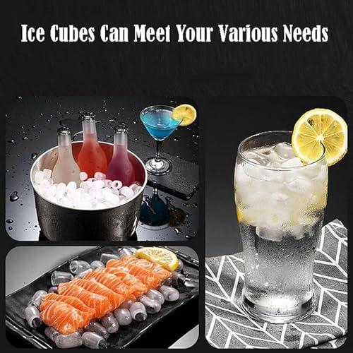 Máquina compacta portátil para hacer cubos de hielo miniatura 3