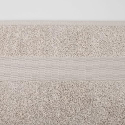 Juego de toallas de baño Tommy Bahama de algodón beige con 3 piezas 7