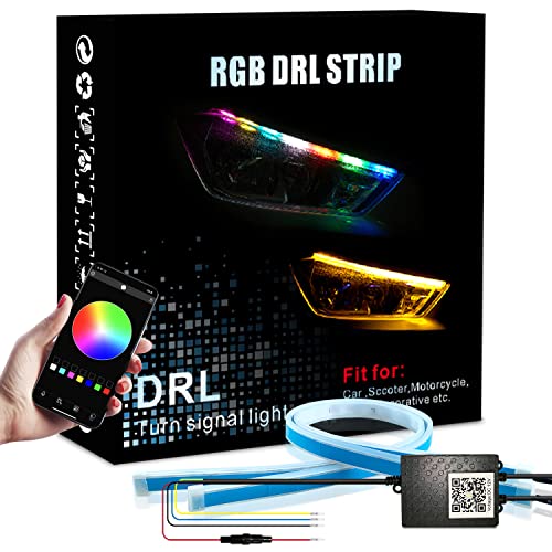 Car Headlight LED Strips LED Moment