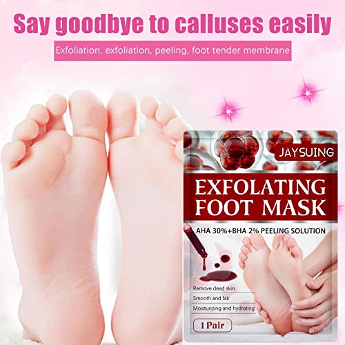 Fruit Exfoliating Foot Mask Fruit Nourishing Foot Mask Exfoliating Dead Skin Moisturizing Moisturizing 5Ml Pedicure Kit Foot Soak (A, One Size) #TOP4